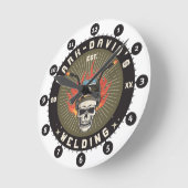 Gepersonaliseerde Lasser Metaal Arbeider Lassen Wo Ronde Klok (Hoek)