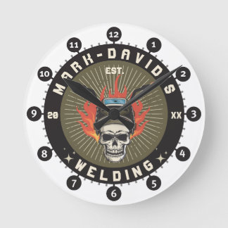 Gepersonaliseerde Lasser Metaal Arbeider Lassen Wo Ronde Klok