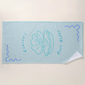 Gepersonaliseerde "Last Rodeo" strandlaken (Voorkant)