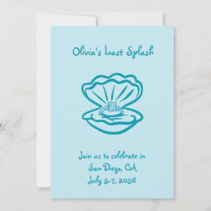 Gepersonaliseerde Last Splash Bachelorette Party U Kaart