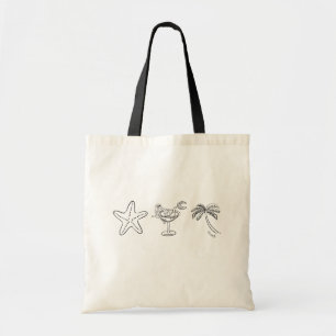 Gepersonaliseerde Last Splash Beach Bachelorette T Tote Bag