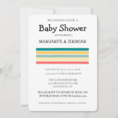 Gepersonaliseerde Laten we het Baby shower van Bea Kaart (Voorkant)