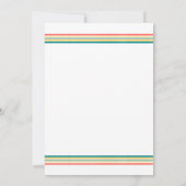 Gepersonaliseerde Laten we het Baby shower van Bea Kaart (Achterkant)