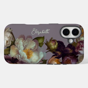 Gepersonaliseerde Lavendel Botanische Bloemen iPho iPhone 16 Hoesje