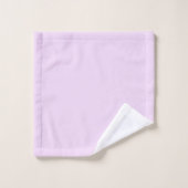 Gepersonaliseerde Lavender Bath-handdoekset Bad Handdoek (Wasdoekje)