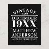 Gepersonaliseerde  leeftijd tot perfecte (Voorkant)