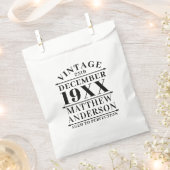 Gepersonaliseerde  leeftijd tot perfecte bedankzakje (Geknipt)