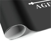 Gepersonaliseerde  leeftijd tot perfecte cadeaupapier (Rol Hoek)