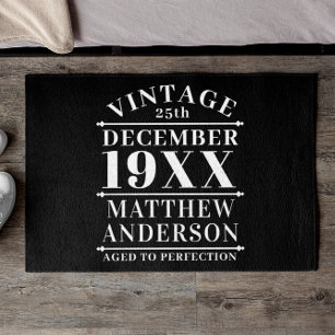 Gepersonaliseerde leeftijd tot perfecte deurmat