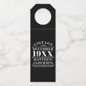 Gepersonaliseerde leeftijd tot perfecte flessenhanger (Achterkant)