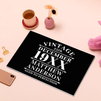 Gepersonaliseerde leeftijd tot perfecte gastenboek