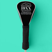 Gepersonaliseerde  leeftijd tot perfecte golfheadcover