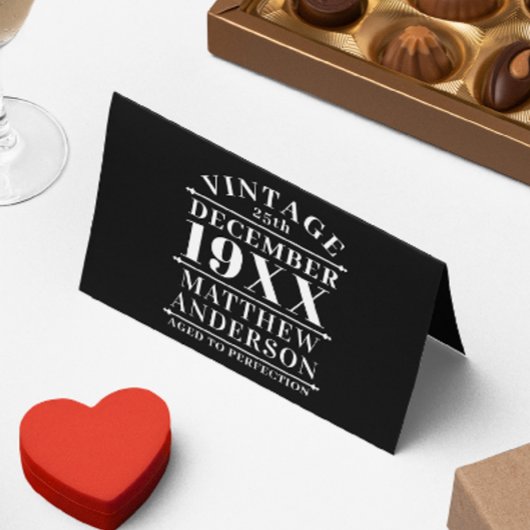 Gepersonaliseerde  leeftijd tot perfecte kaart