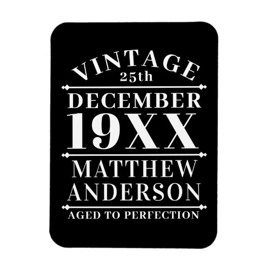 Gepersonaliseerde  leeftijd tot perfecte magneet (Verticaal)