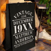 Gepersonaliseerde  leeftijd tot perfecte medium cadeauzakje