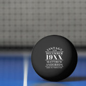 Gepersonaliseerde  leeftijd tot perfecte pingpongbal (Net)