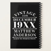 Gepersonaliseerde  leeftijd tot perfecte planner (Achterkant)