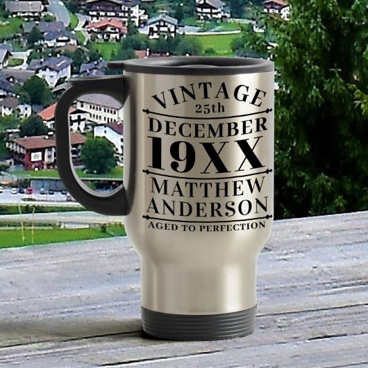 Gepersonaliseerde  leeftijd tot perfecte reisbeker