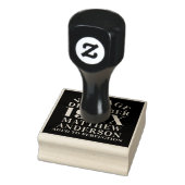 Gepersonaliseerde leeftijd tot perfecte rubberstempel (Stempel)