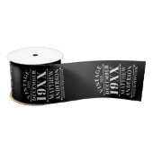 Gepersonaliseerde leeftijd tot perfecte satijnen lint (Spoel)