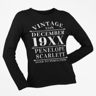 Gepersonaliseerde  leeftijd tot perfecte t-shirt