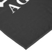 Gepersonaliseerde leeftijd tot perfecte tafelkleed (Gekanteld)