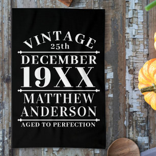 Gepersonaliseerde  leeftijd tot perfecte theedoek