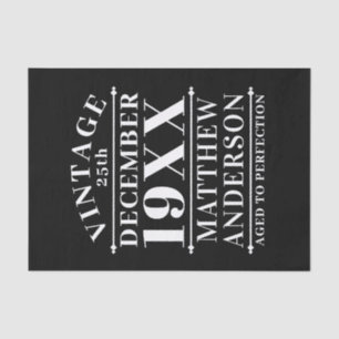 Gepersonaliseerde  leeftijd tot perfecte tissuepapier