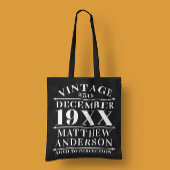 Gepersonaliseerde  leeftijd tot perfecte tote bag