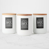 Gepersonaliseerde leeftijd tot perfecte voedselcontainer etiket (Flessen)