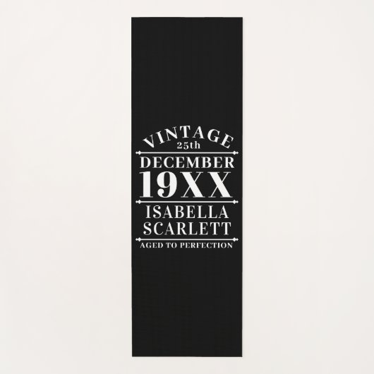 Gepersonaliseerde  leeftijd tot perfecte yogamat (Voorkant)