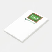 Gepersonaliseerde leerlingenleraar leerlinge Wisku Post-it® Notes (Schuin)