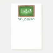 Gepersonaliseerde leerlingenleraar leerlinge Wisku Post-it® Notes (Voorkant)