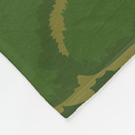 Gepersonaliseerde leeuwen op de Savannah Fleece Deken (Hoek)