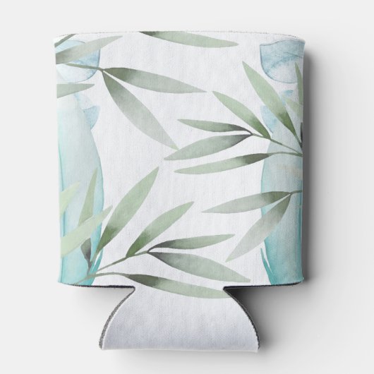 Gepersonaliseerde leeuwenpartij blikjeskoeler (Achterkant)