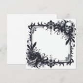 Gepersonaliseerde lege Kaart & Download Sjabloon (Voorkant / Achterkant)