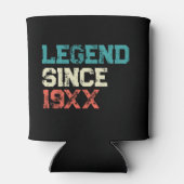 Gepersonaliseerde legende verjaardag blikjeskoeler (Achterkant)