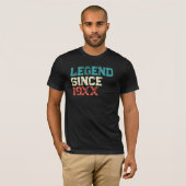 Gepersonaliseerde legende verjaardag t-shirt (Voorkant volledig)