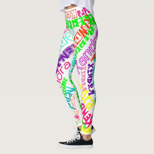 Gepersonaliseerde Leggings Aangepaste naam (Links)