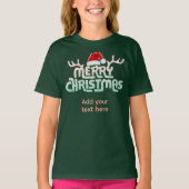 Gepersonaliseerde Lelijke Kerst Tee Shirts voor Ki (Voorkant)