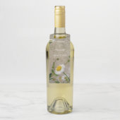 Gepersonaliseerde lente-wilde bloemen flessenhanger (Op fles)