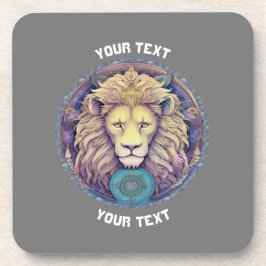 GEPERSONALISEERDE LEO ZODIAC TEKEN BIER ONDERZETTER