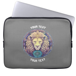 GEPERSONALISEERDE LEO ZODIAC TEKEN LAPTOP SLEEVE
