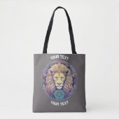 GEPERSONALISEERDE LEO ZODIAC TEKEN TOTE BAG (Voorkant)