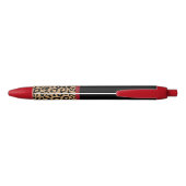 Gepersonaliseerde Leopard Teacher's Schrijven Pen  (Achterkant)