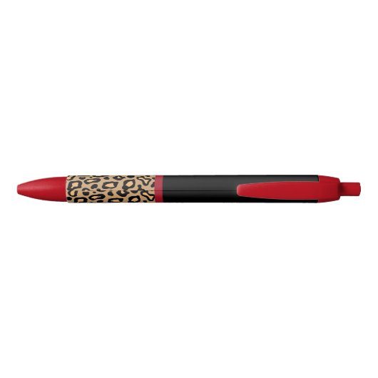 Gepersonaliseerde Leopard Teacher's Schrijven Pen  (Achterkant)