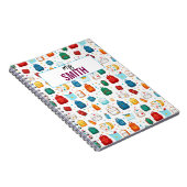 Gepersonaliseerde leraar – Aangepaste naam Terug n Notitieboek (Rechterzijde)