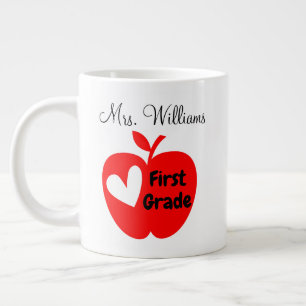 Gepersonaliseerde Leraar Afstuderen Gift Back 2 Sc Grote Koffiekop