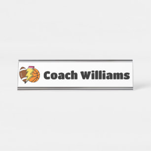 Gepersonaliseerde Leraar Afstuderen Gift Nieuwe PE Bureau Naambordje