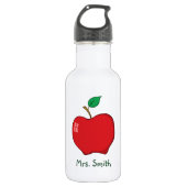 Gepersonaliseerde leraar Apple Liberty Fles (Voorkant)